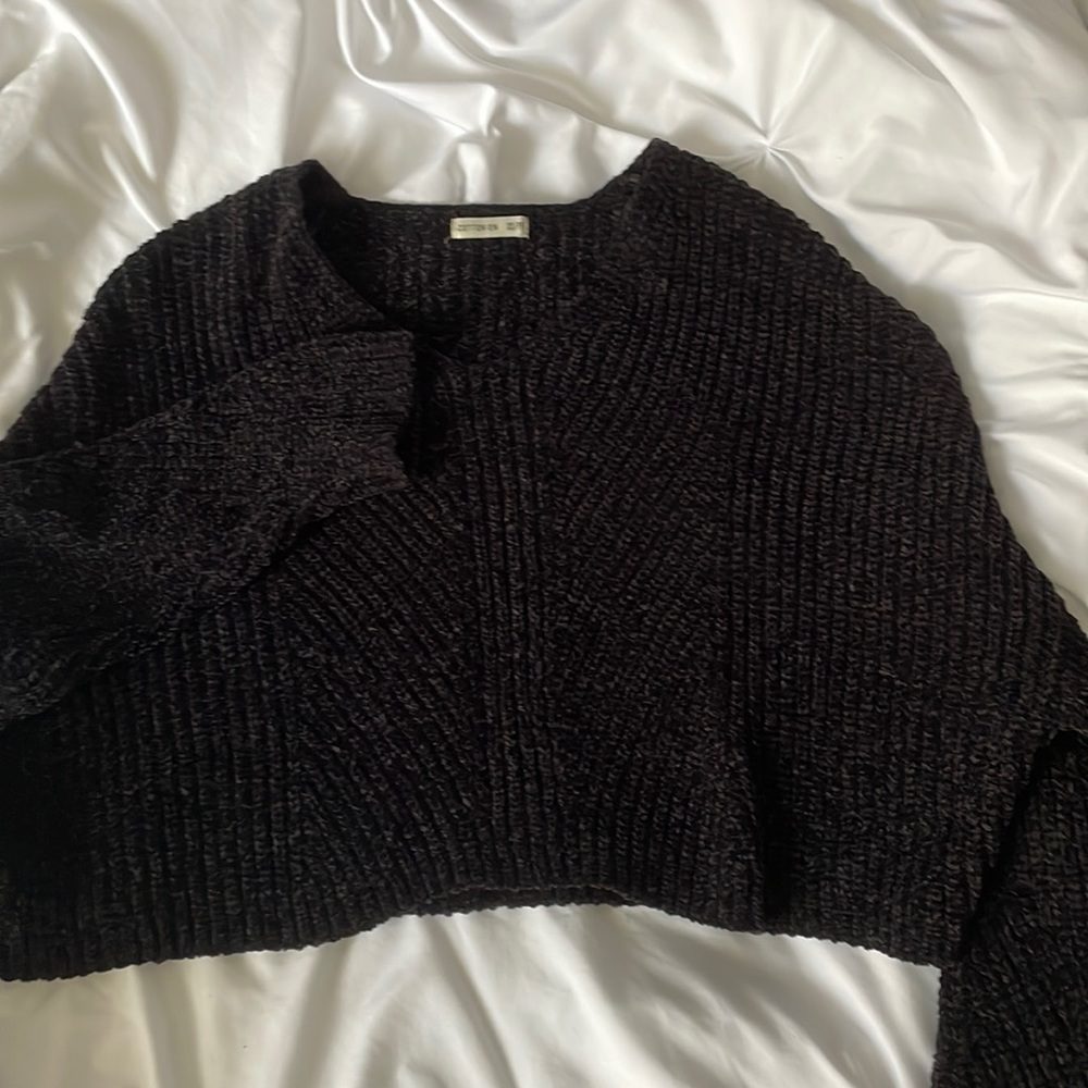 cotton on cropped knitted sweater